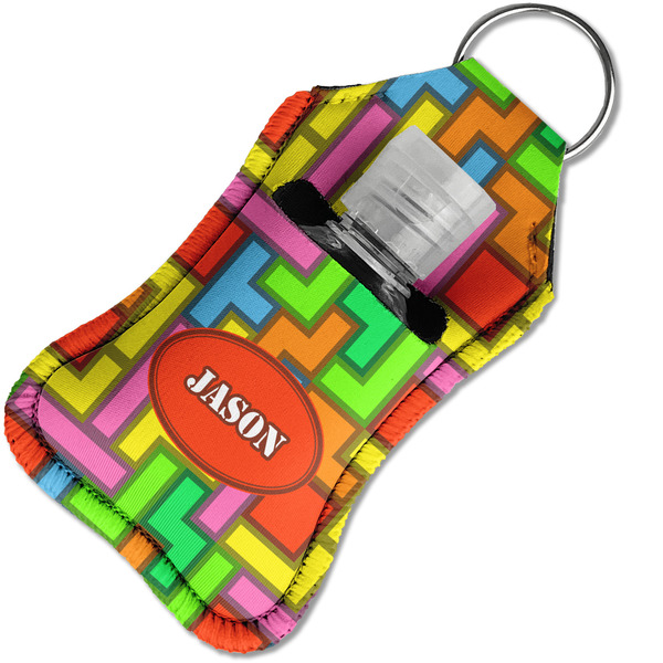 Tetromino Sanitizer Holder Keychain - Small in Case