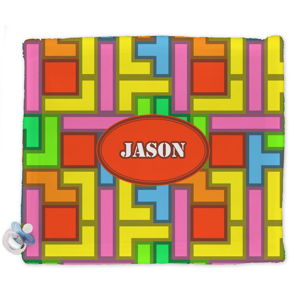Custom Tetromino Security Blanket - Single Sided (Personalized)