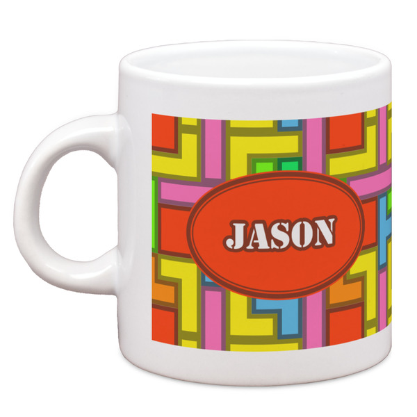 Custom Tetromino Espresso Cup (Personalized)