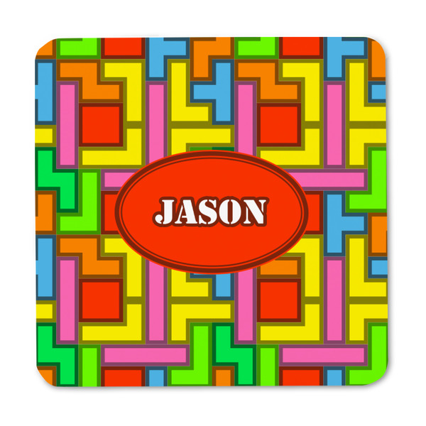 Tetromino Square Fridge Magnet - FRONT