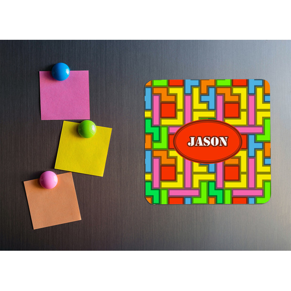 Tetromino Square Fridge Magnet - LIFESTYLE