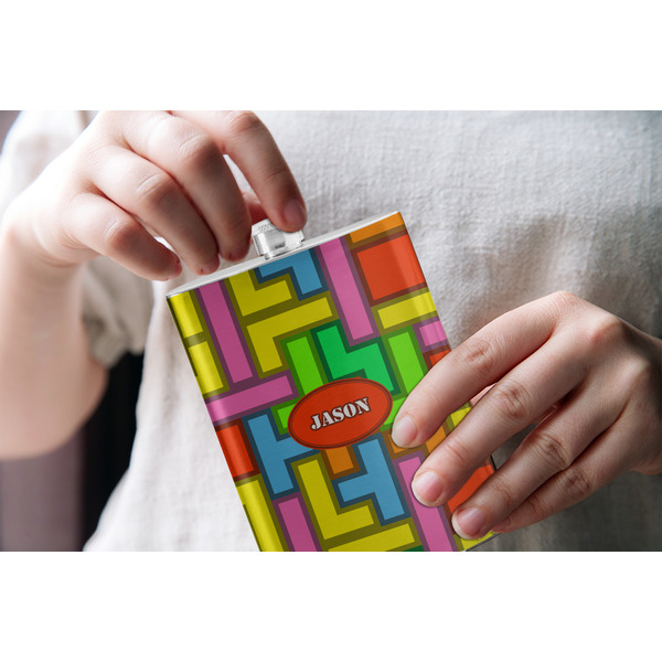 Tetromino Stainless Steel Flask - LIFESTYLE 1