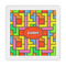 Tetromino Decorative Paper Napkins (Personalized)