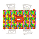 Tetromino Tablecloth - 58"x102" (Personalized)