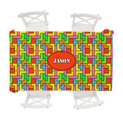 Tetromino Tablecloth - 58"x102" (Personalized)