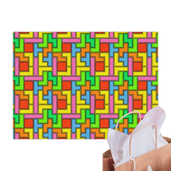 Tetromino Tissue Paper Sheets - Main