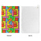 Tetromino Waffle Weave Golf Towel - Approval