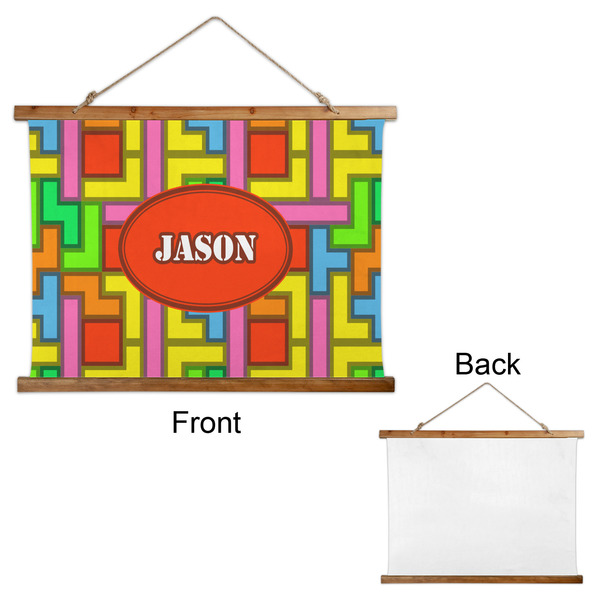 Tetromino Wall Hanging Tapestry - Landscape - APPROVAL