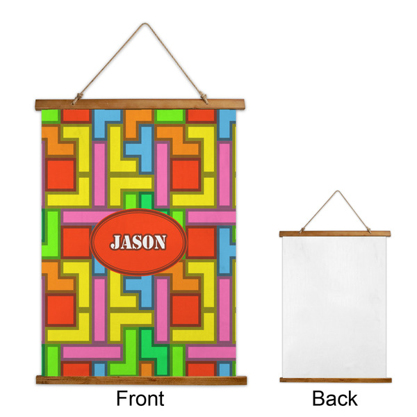 Tetromino Wall Hanging Tapestry - Portrait - APPROVAL