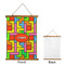 Tetromino Wall Hanging Tapestry - Portrait - APPROVAL