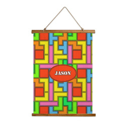 Tetromino Wall Hanging Tapestry (Personalized)
