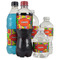 Tetromino Water Bottle Label - Multiple Bottle Sizes