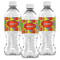 Tetromino Water Bottle Labels - Front View