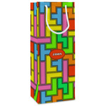 Tetromino Wine Gift Bags - Gloss (Personalized)