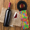 Tetromino Wine Tote Bag - FLATLAY