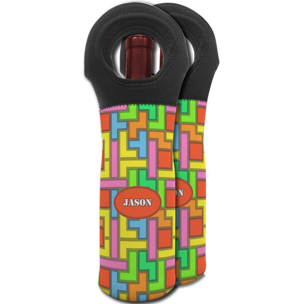 Tetromino Wine Tote Bag - MAIN