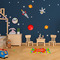 Tetromino Woven Floor Mat - LIFESTYLE (child's bedroom)