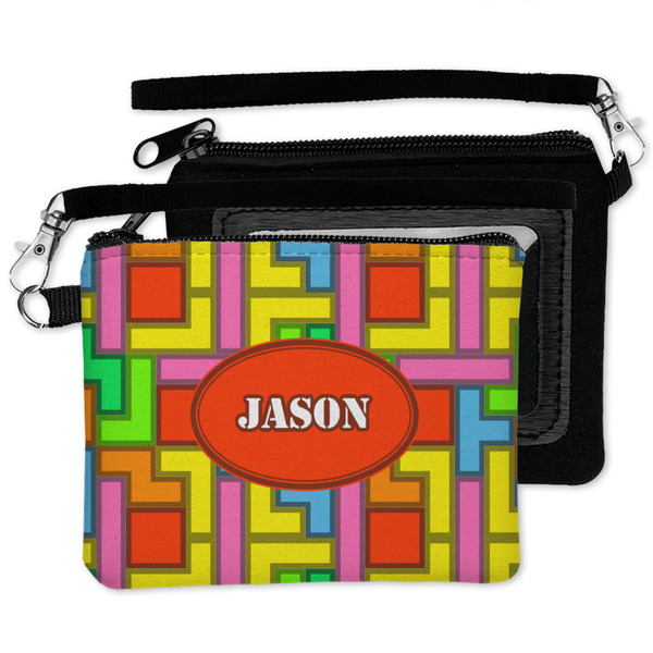 Tetromino Wristlet ID Cases - MAIN