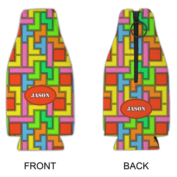 Tetromino Zipper Bottle Cooler - APPROVAL