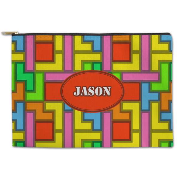 Custom Tetromino Zipper Pouch (Personalized)