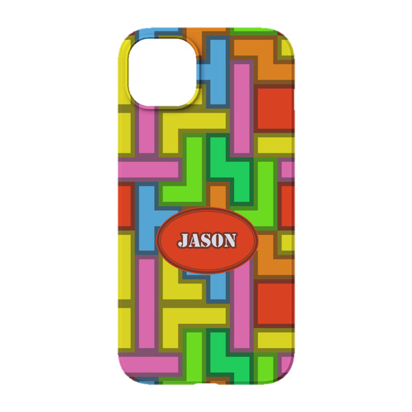 Tetromino iPhone 14 Case - Back