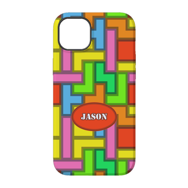 Tetromino iPhone 14 Pro Tough Case - Back