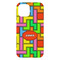 Tetromino iPhone 15 Plus Case - Back