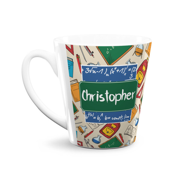 Math Lesson 12 Oz Latte Mug - Front