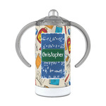 Math Lesson 12 oz Stainless Steel Sippy Cup (Personalized)