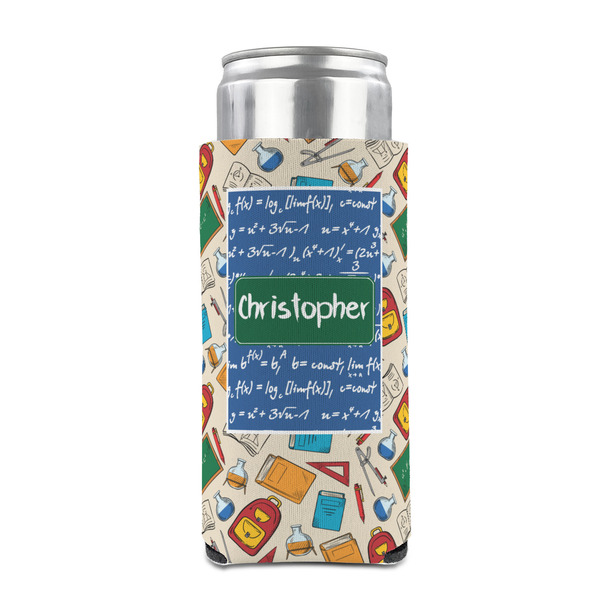 Math Lesson 12oz Tall Can Sleeve - FRONT (on can)