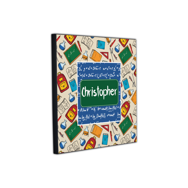 Math Lesson 12x12 Wood Print - Angle View