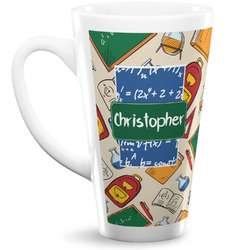 Math Lesson 16 Oz Latte Mug (Personalized)