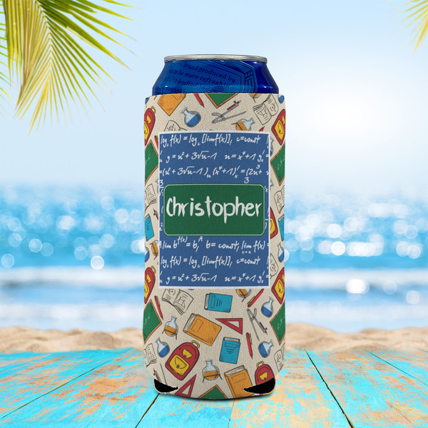Math Lesson 16oz Can Sleeve - LIFESTYLE