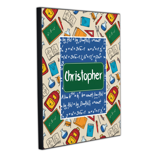 Math Lesson 20x24 Wood Print - Angle View