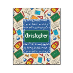 Math Lesson Wood Print - 20x24 (Personalized)