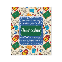 Math Lesson Wood Print - 20x24 (Personalized)