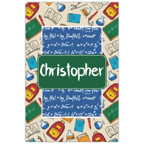Math Lesson 20x30 - Canvas Print - Front View