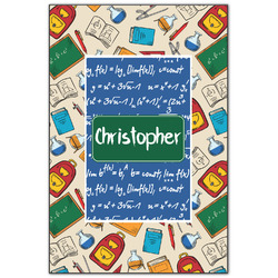 Math Lesson Wood Print - 20x30 (Personalized)