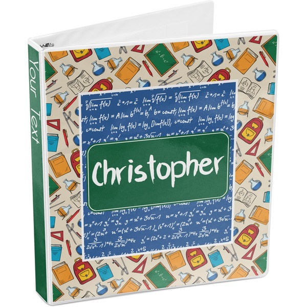 Math Lesson 3-Ring Binder 3/4 - Main
