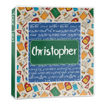 Math Lesson 3-Ring Binder - 1 inch (Personalized)