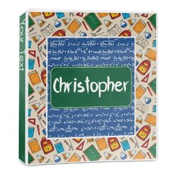 Math Lesson 3-Ring Binder (Personalized)