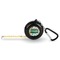 Math Lesson 6-Ft Pocket Tape Measure with Carabiner Hook - Front