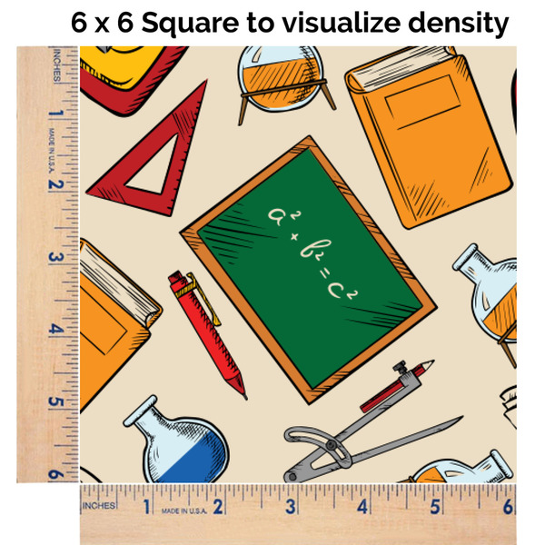 Math Lesson 6x6 Swatch of Fabric