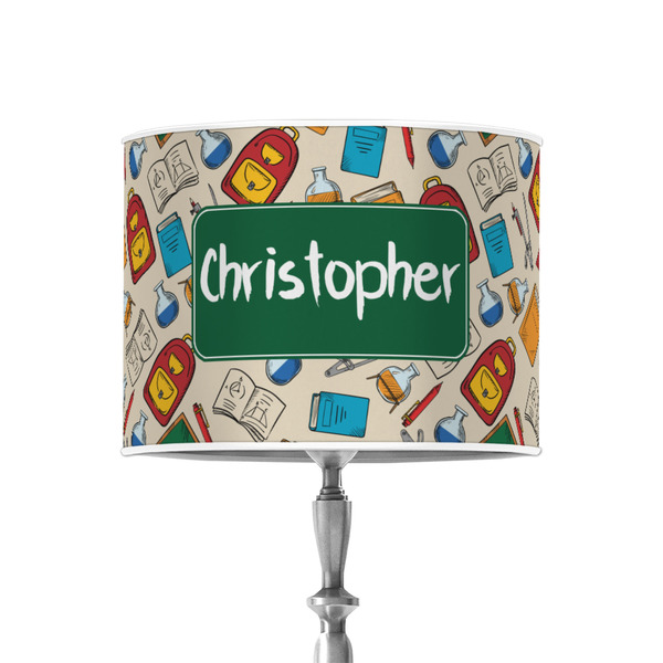 Custom Math Lesson 8" Drum Lamp Shade - Poly-film (Personalized)