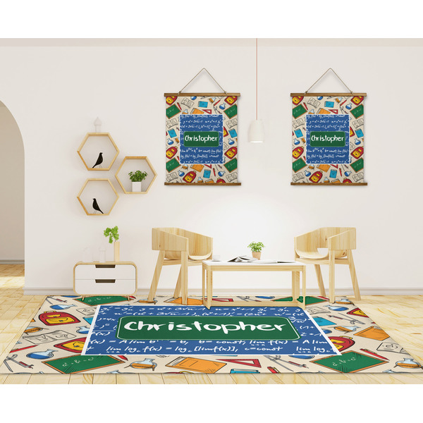 Math Lesson 8'x10' Indoor Area Rugs - IN CONTEXT