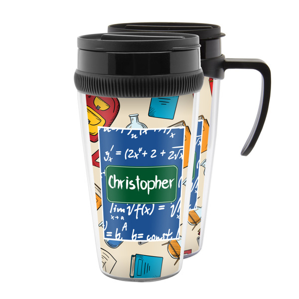 Custom Math Lesson Acrylic Travel Mug (Personalized)