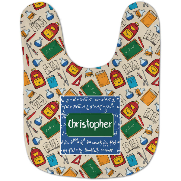 Math Lesson Baby Bib - AFT flat