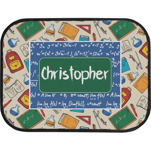 Math Lesson Back Seat Car Mat