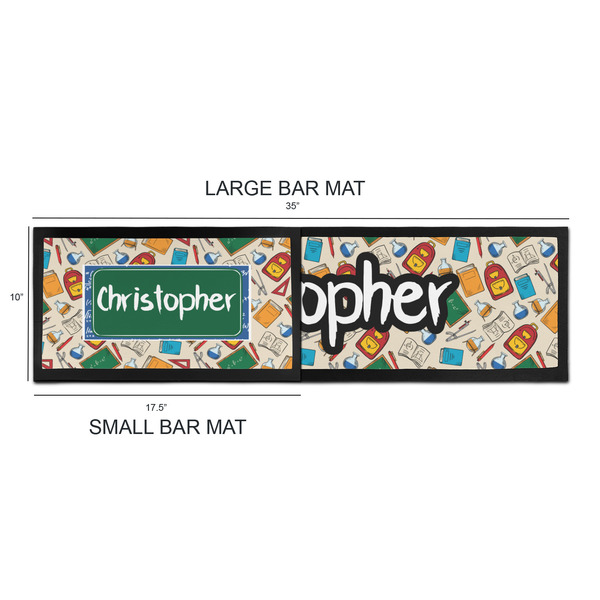 Math Lesson Bar Mats - Sizing Chart