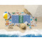 Math Lesson Beach Towel Lifestyle